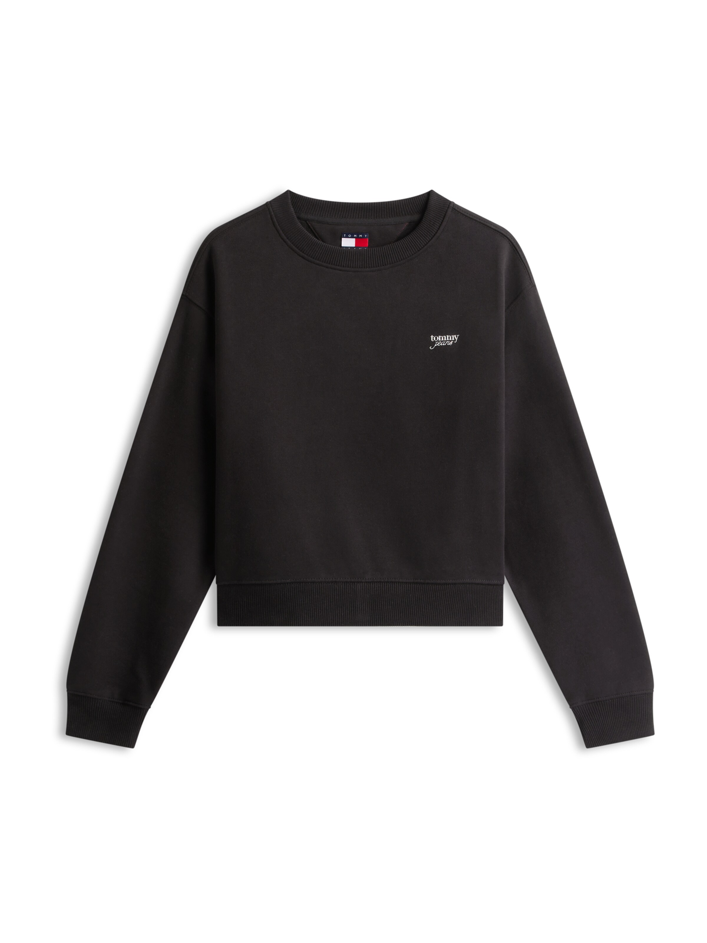 Tommy Jeans Bluzka sportowa w kolorze czarny: przód