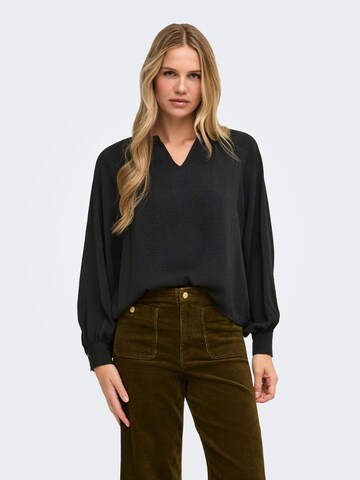 JDY Bluse 'JDYEmma' i sort: forside