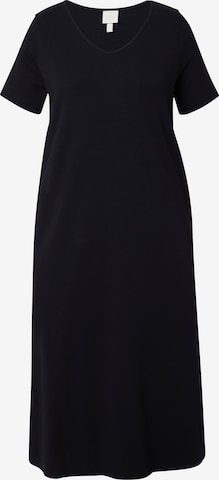 Ulla Popken Dress in Black: front