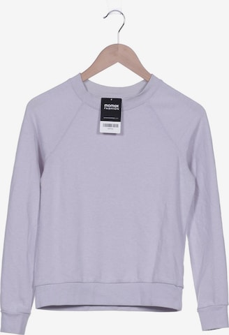 H&M Sweatshirt & Zip-Up Hoodie in XS in Purple: front