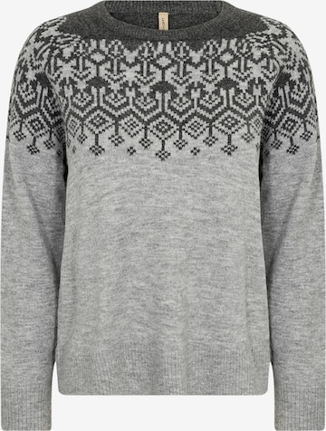 Soyaconcept Sweater in Grey: front