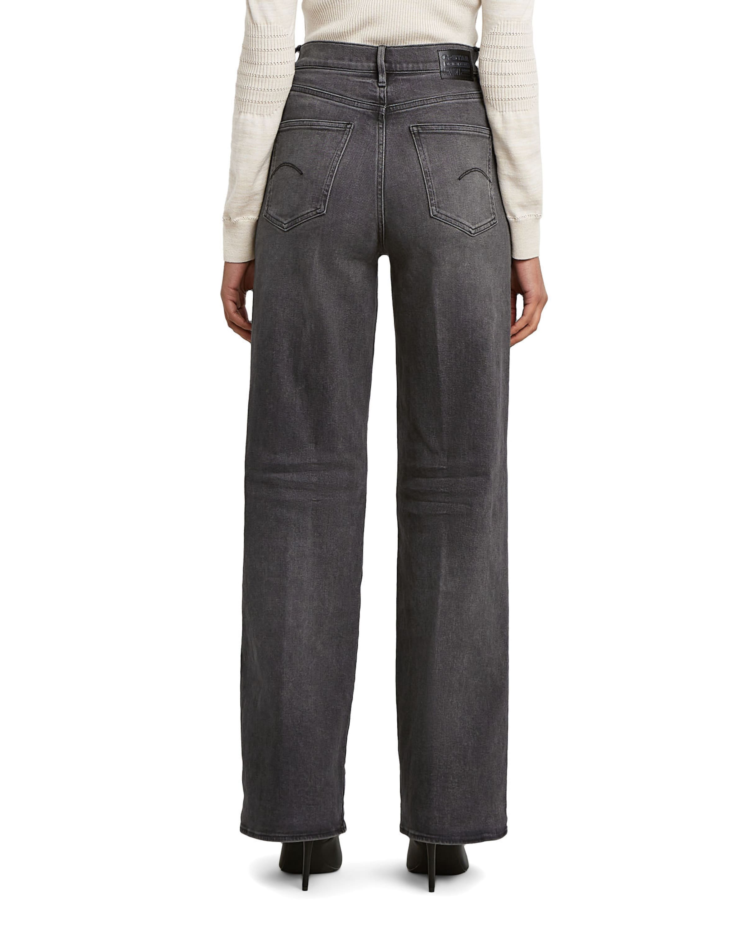 G-STAR Wide leg Jeans 'Deck 2.0' in Black