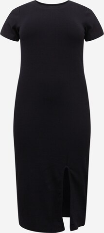 Cotton On Curve Dress in Black: front