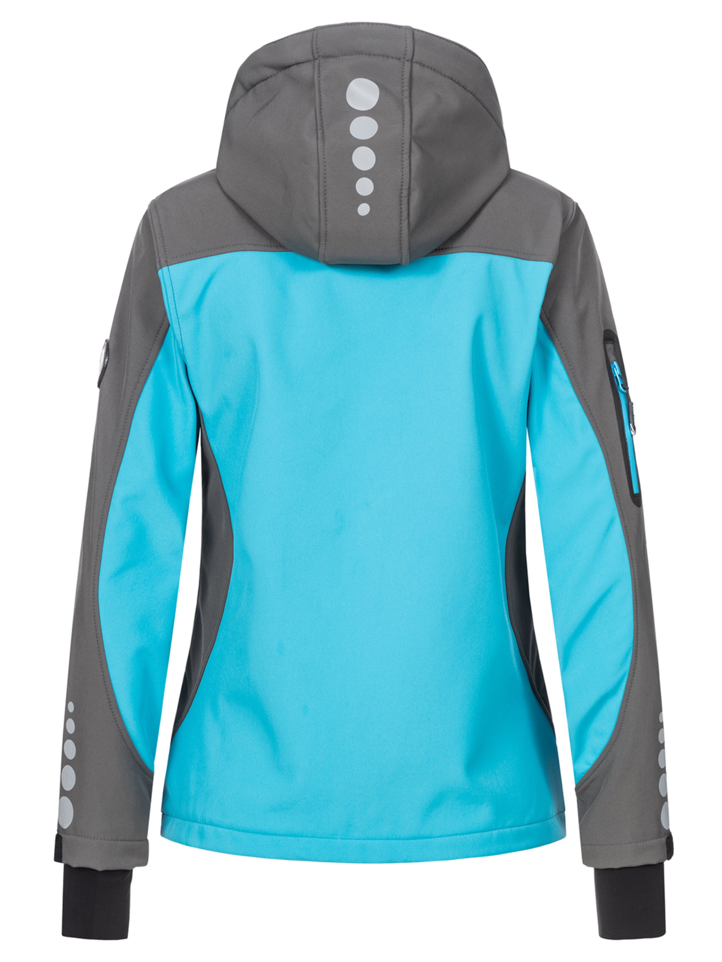 Rock Creek Outdoorjacke in Blau