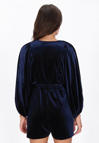 faina - Macacões em azul