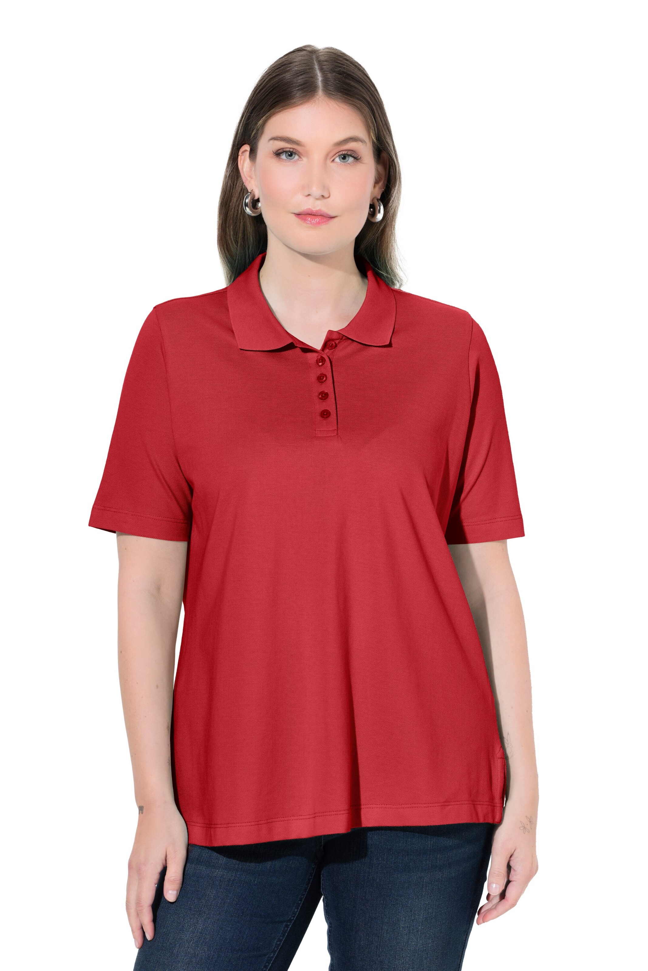 Ulla Popken Shirt in Red: front