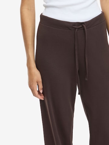 Regular Pantalon Noisy may en marron