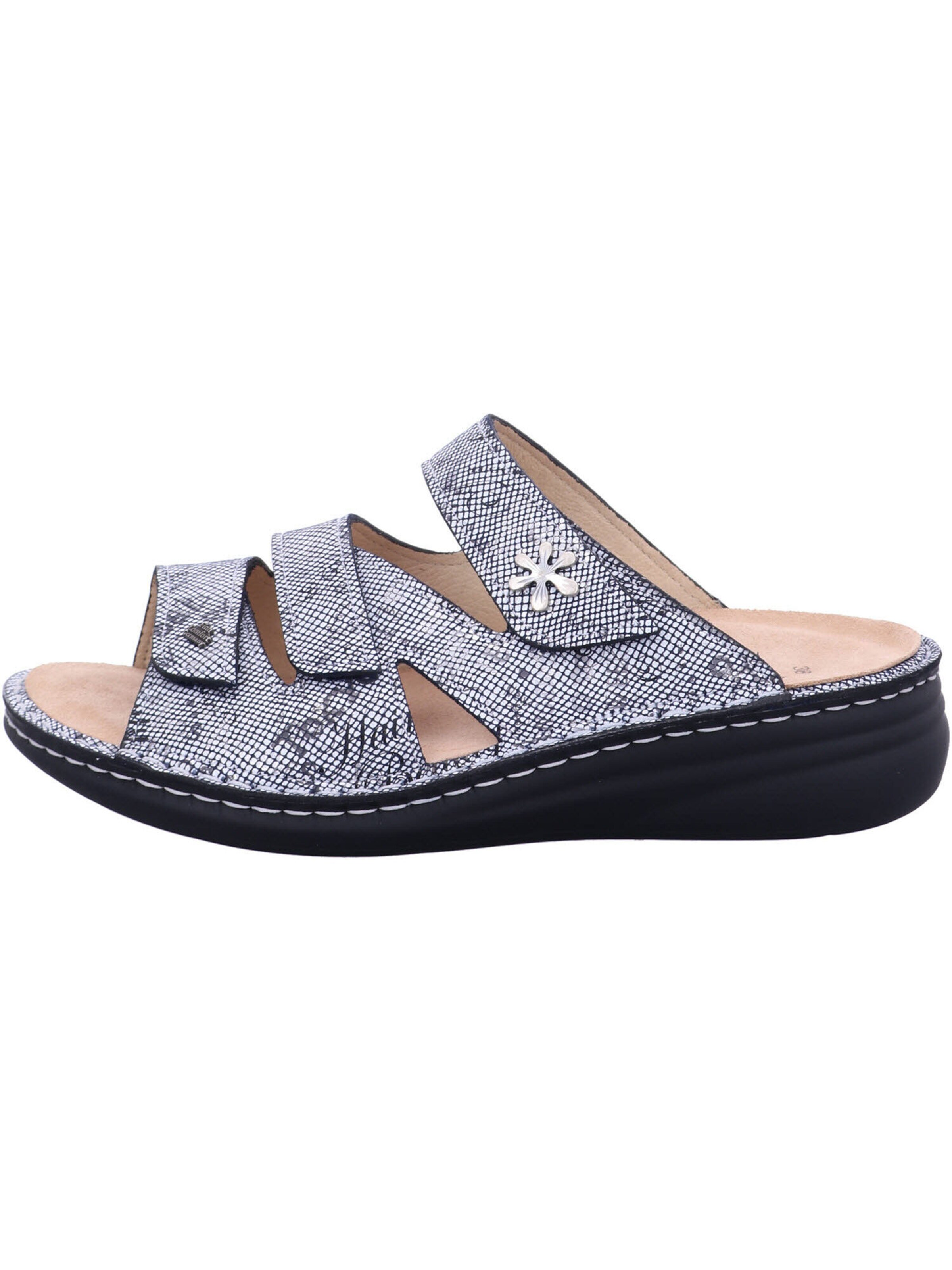 Finn Comfort Pantolette 'Grenada' in Blau