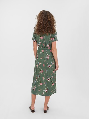 VERO MODA - Vestido camisero 'Easy' en verde