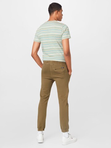 BLEND Tapered Broek in Groen