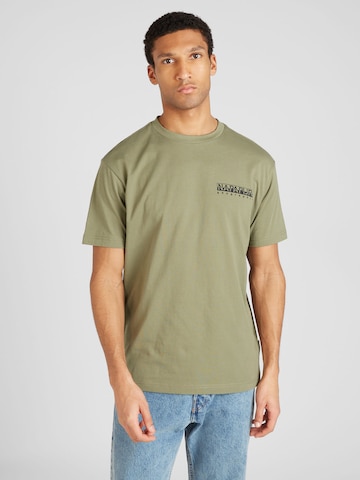 T-Shirt 'S-KOTCHO' NAPAPIJRI en vert