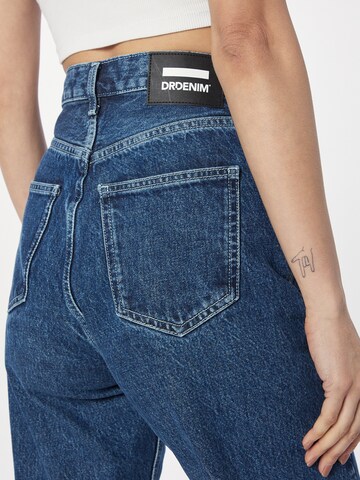 Dr. Denim Wide Leg Farkut 'Echo Spiral Cut' värissä sininen