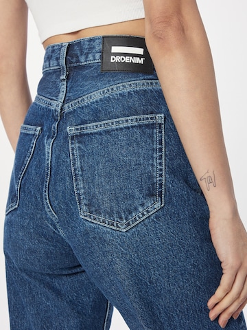 Dr. Denim Szeroka nogawka Jeansy 'Echo Spiral Cut' w kolorze niebieski