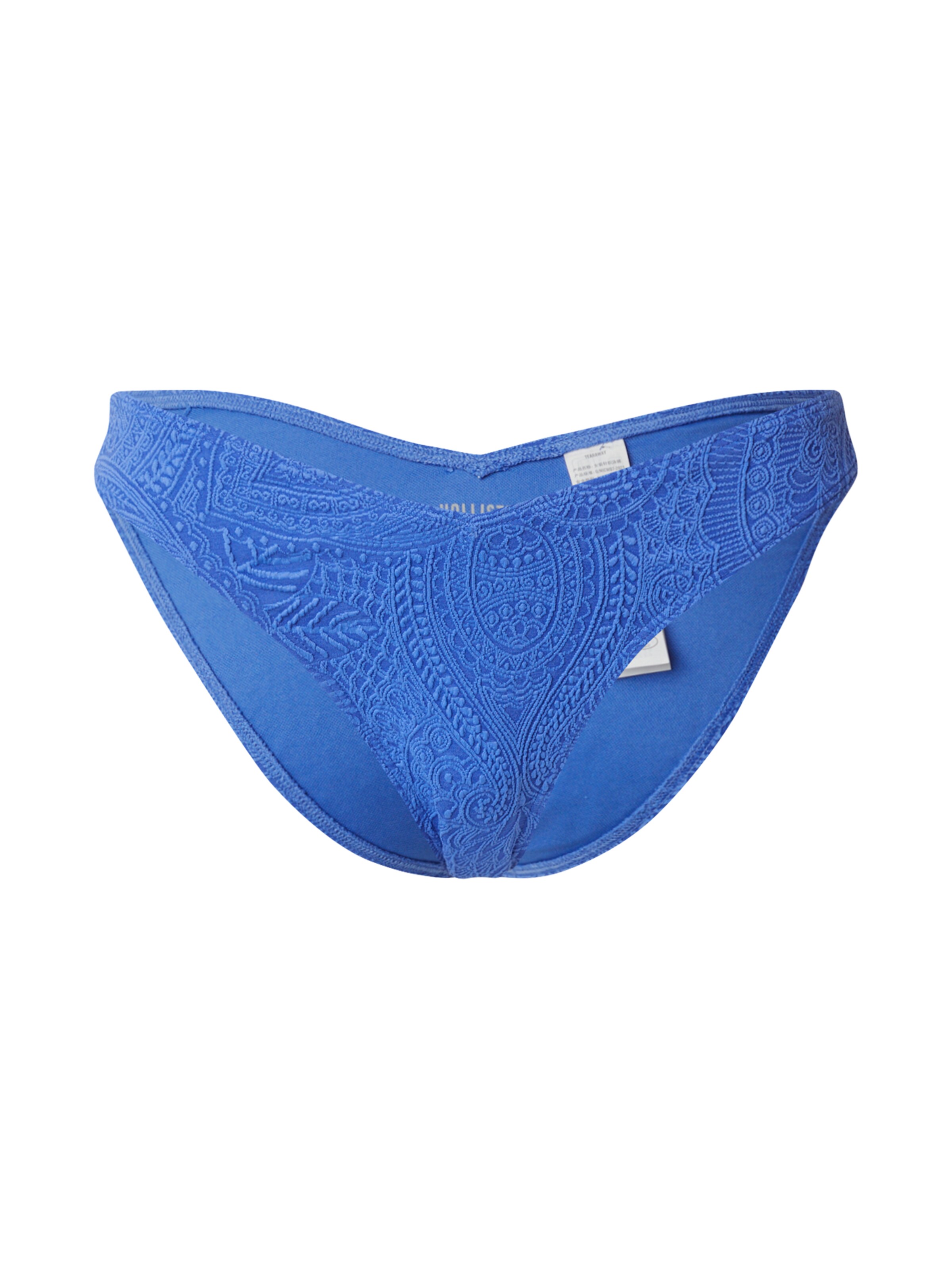 zils HOLLISTER Bikini apakšdaļa: no priekšpuses