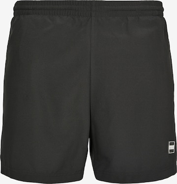 Urban Classics Board Shorts in Black: front