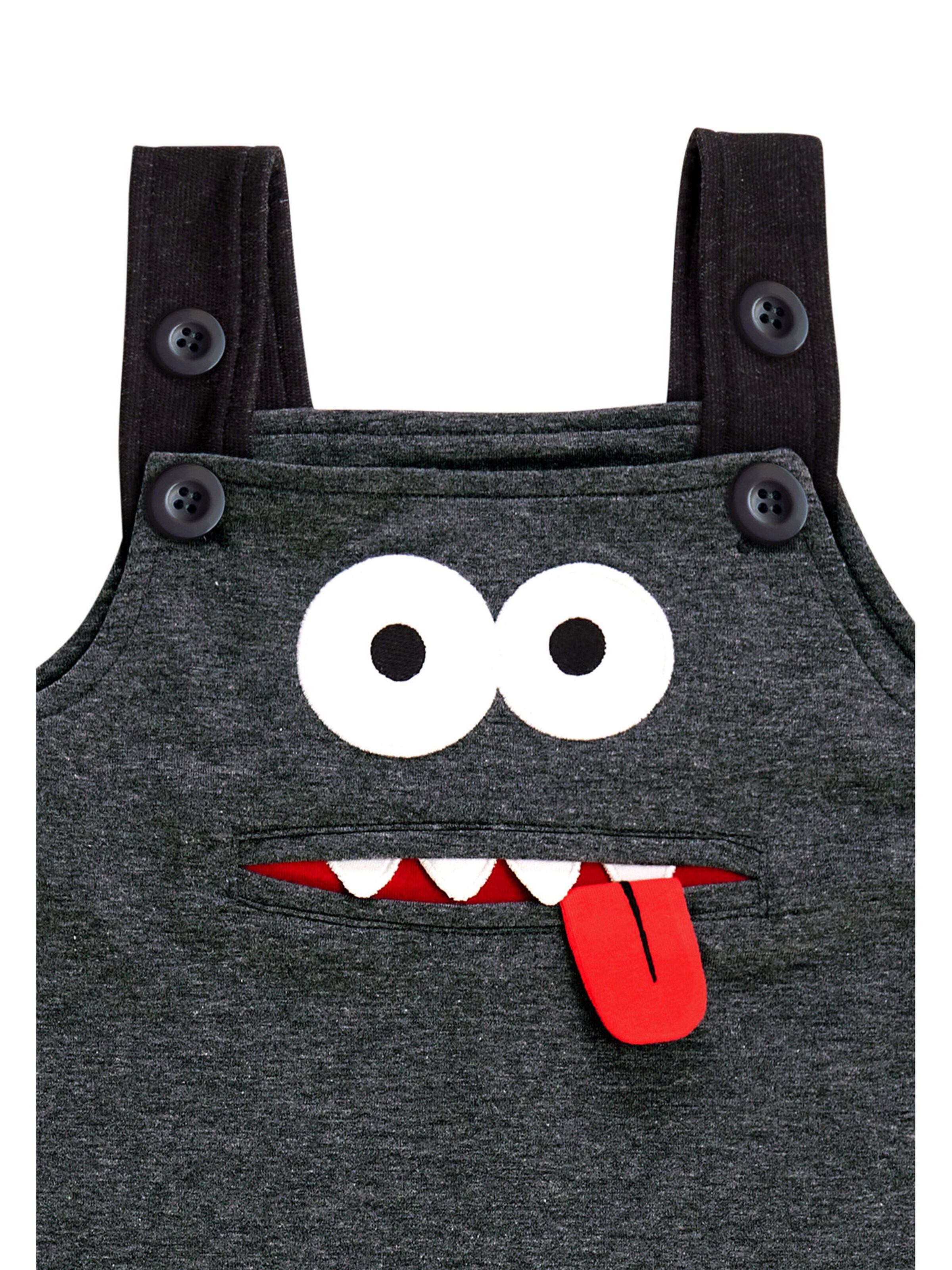 Denokids Regular Overalls 'CFF-21Y1-083' in Grey
