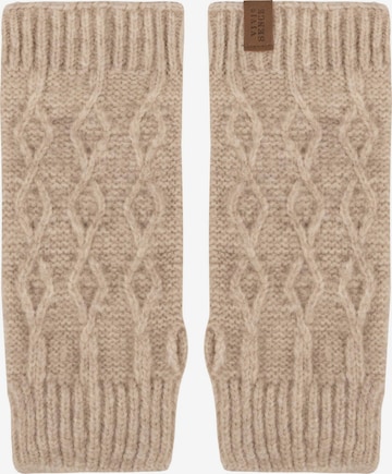 Mitaines '7216' Vivisence en beige : devant