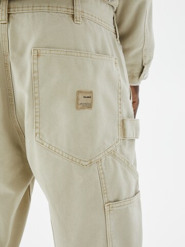 Pull&Bear Loose fit Pants in White