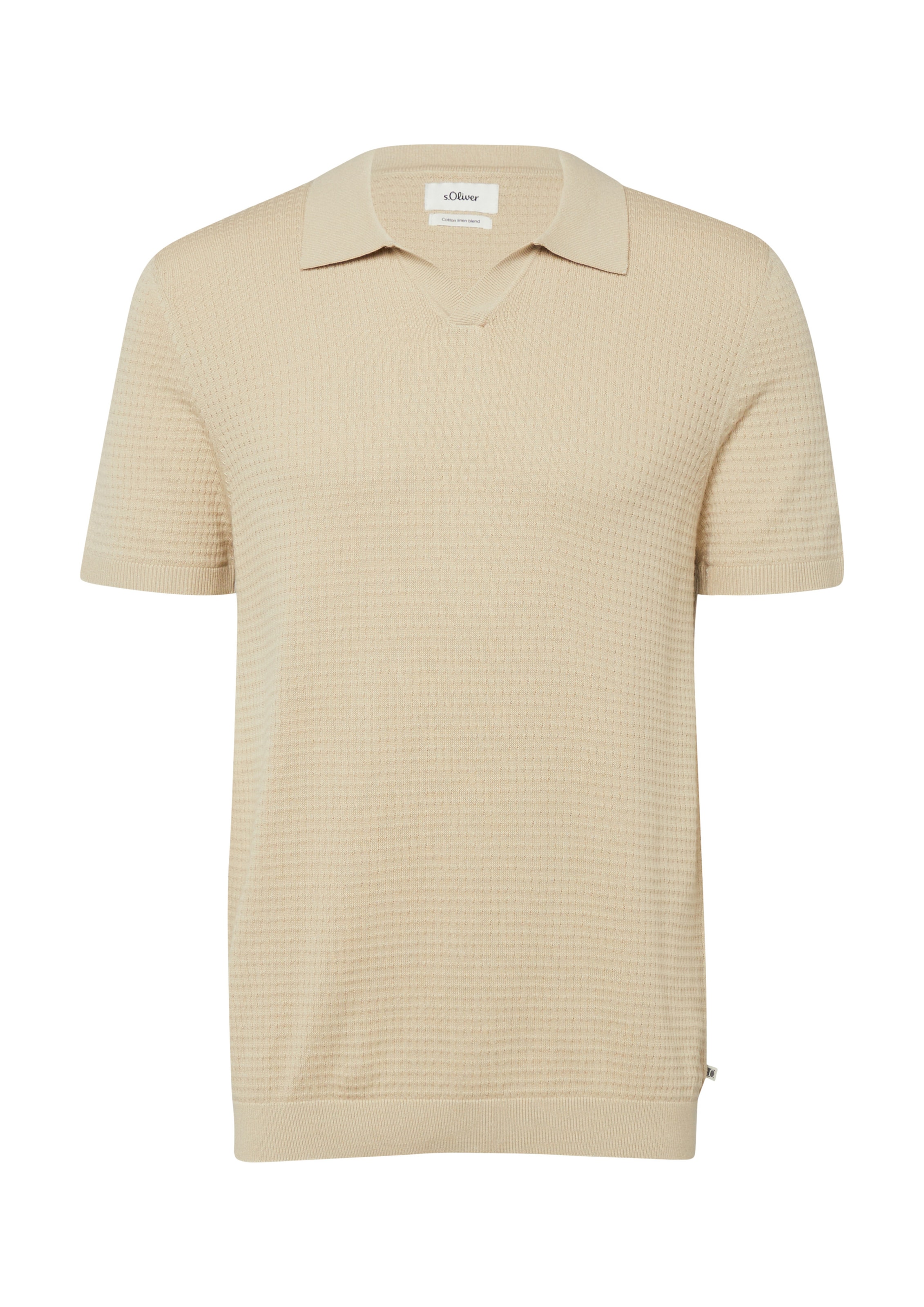 s.Oliver Trui in Beige: voorkant