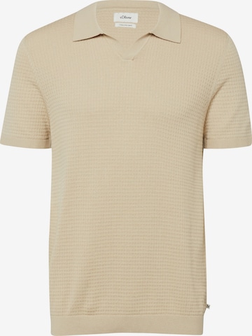 s.Oliver Trui in Beige: voorkant