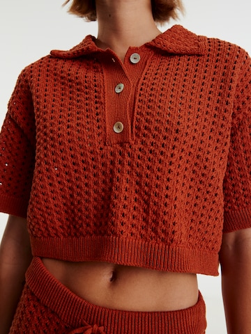 EDITED Sweater 'Jule' in Brown
