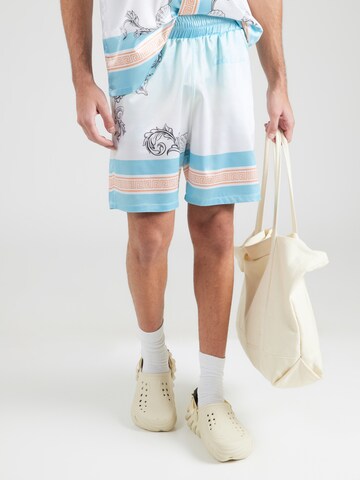 Carlo Colucci Regular Housut värissä sininen: etupuoli