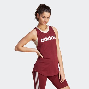 ADIDAS SPORTSWEAR Sports Top 'Essentials' in Red: front