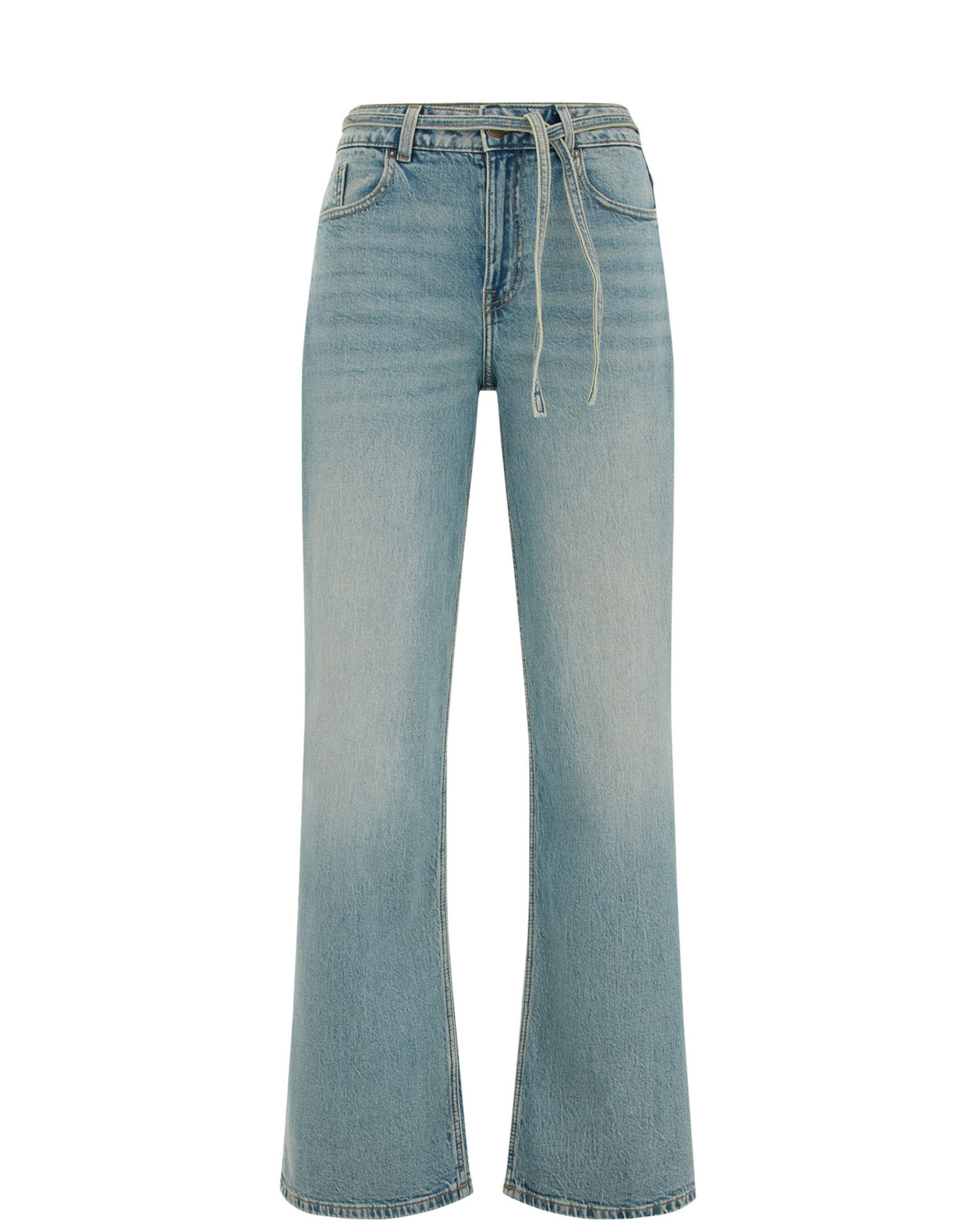 WE Fashion regular Τζιν σε μπλε: μπροστά