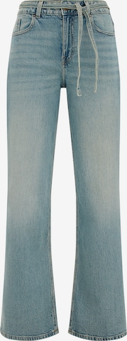 Regular Jeans de la WE Fashion pe albastru: față
