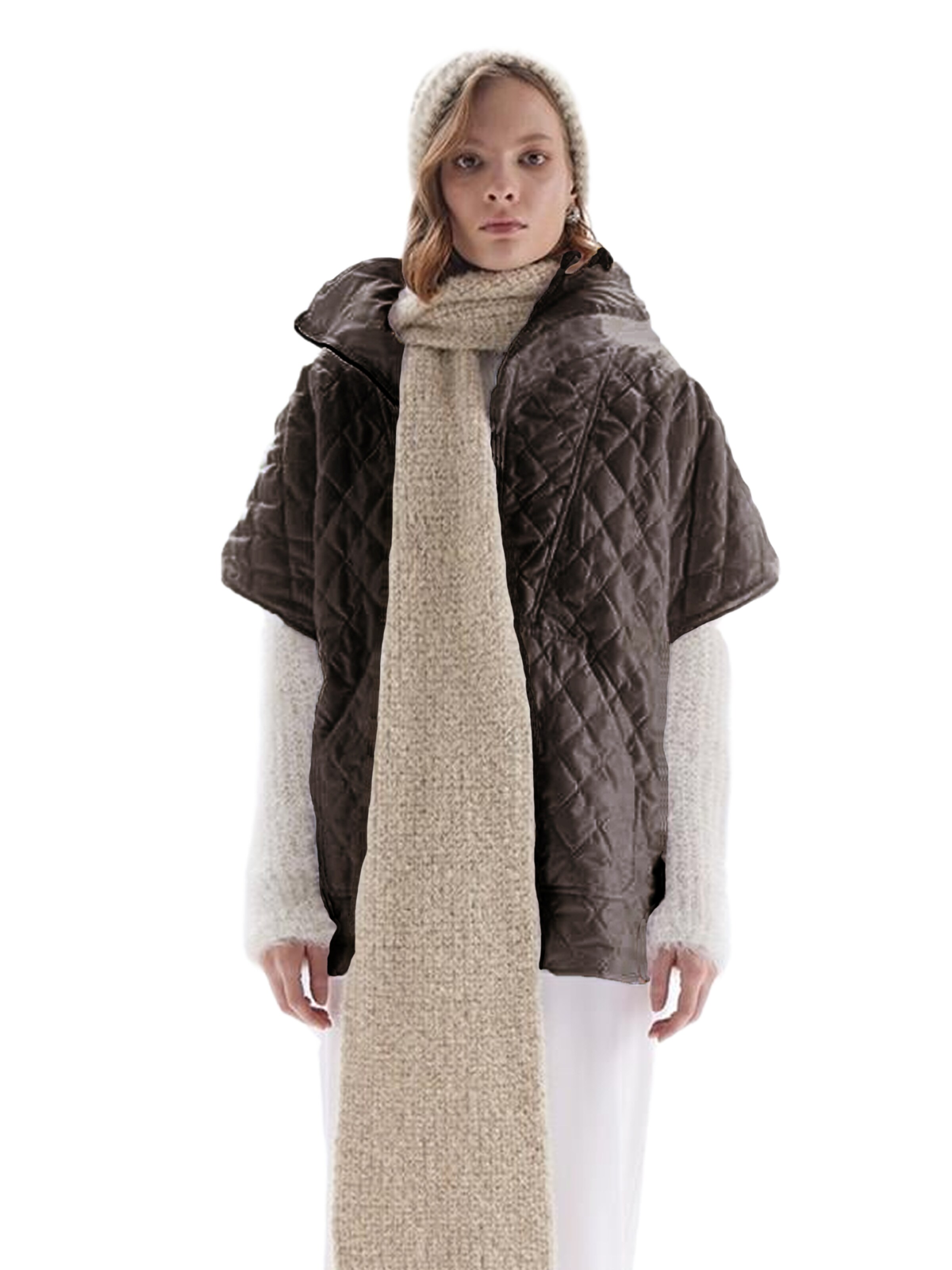 Rivus Bodywarmer in Grijs: voorkant