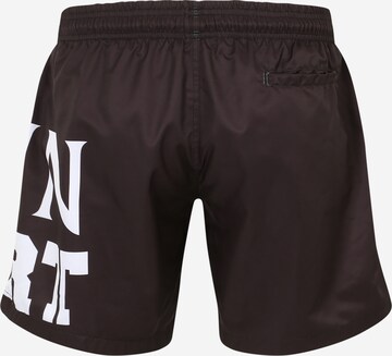 Plein Sport Board Shorts in Black