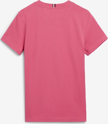 TOMMY HILFIGER T-Shirt 'ESSENTIAL' in Pink