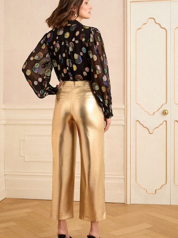 love & roses Loose fit Trousers in Gold