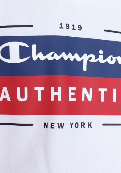 Champion Authentic Athletic Apparel Sportsweatshirt in blau / rot / weiß, Produktansicht