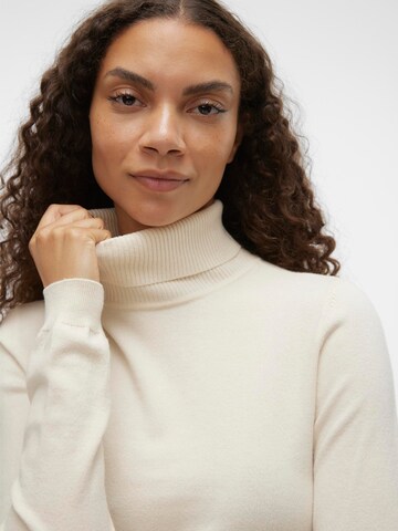 VERO MODA Свитер 'Happiness' в Бежевый