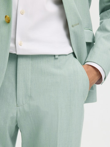 SELECTEDSlimfit Hlače na crtu 'SLHLIAM' - zelena boja