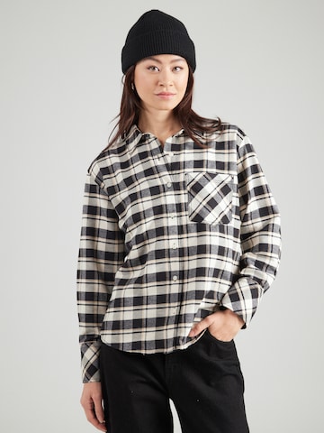 Mavi Blouse in Brown: front