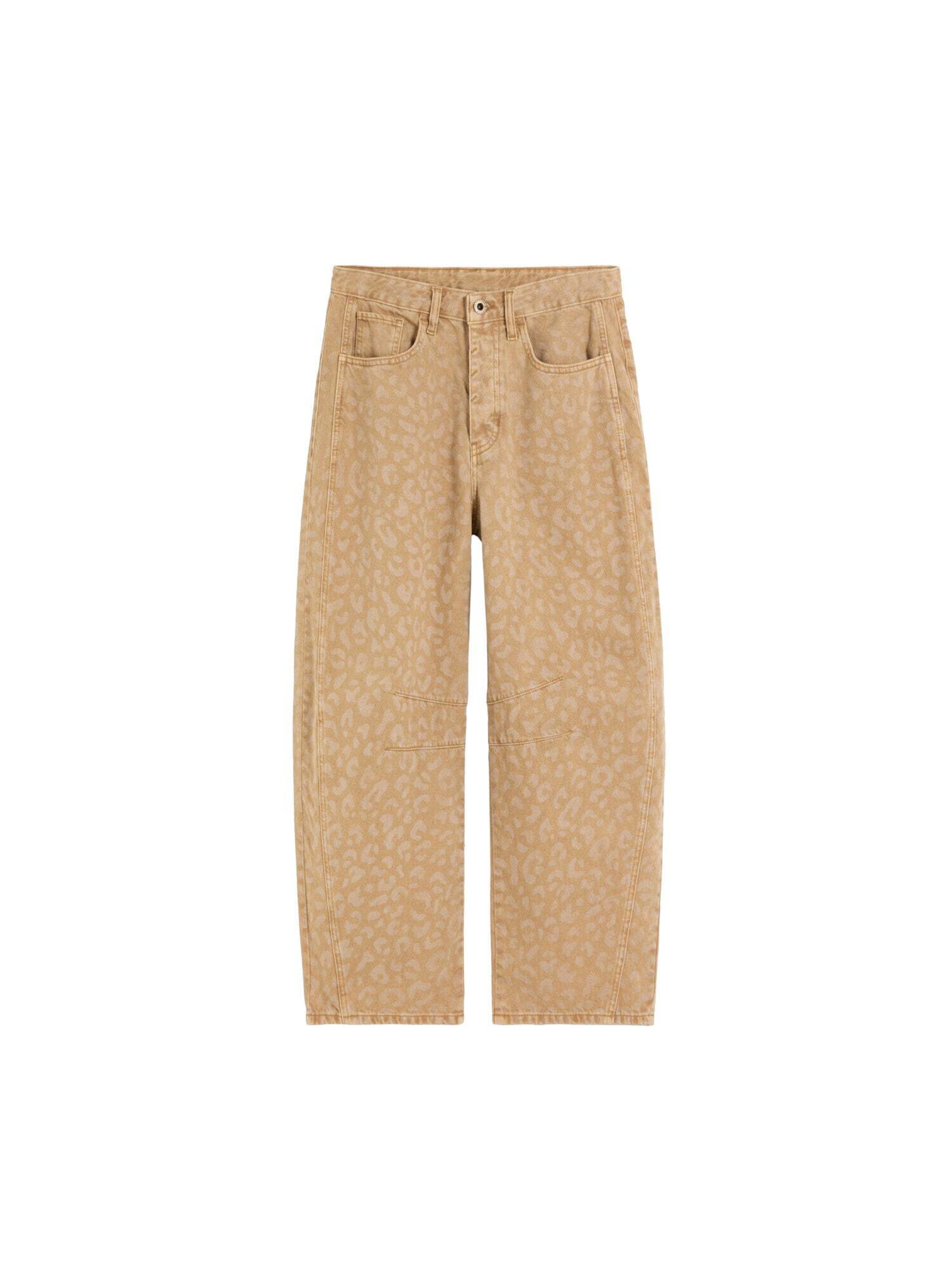 Scalpers Loosefit Jeans i beige: forside
