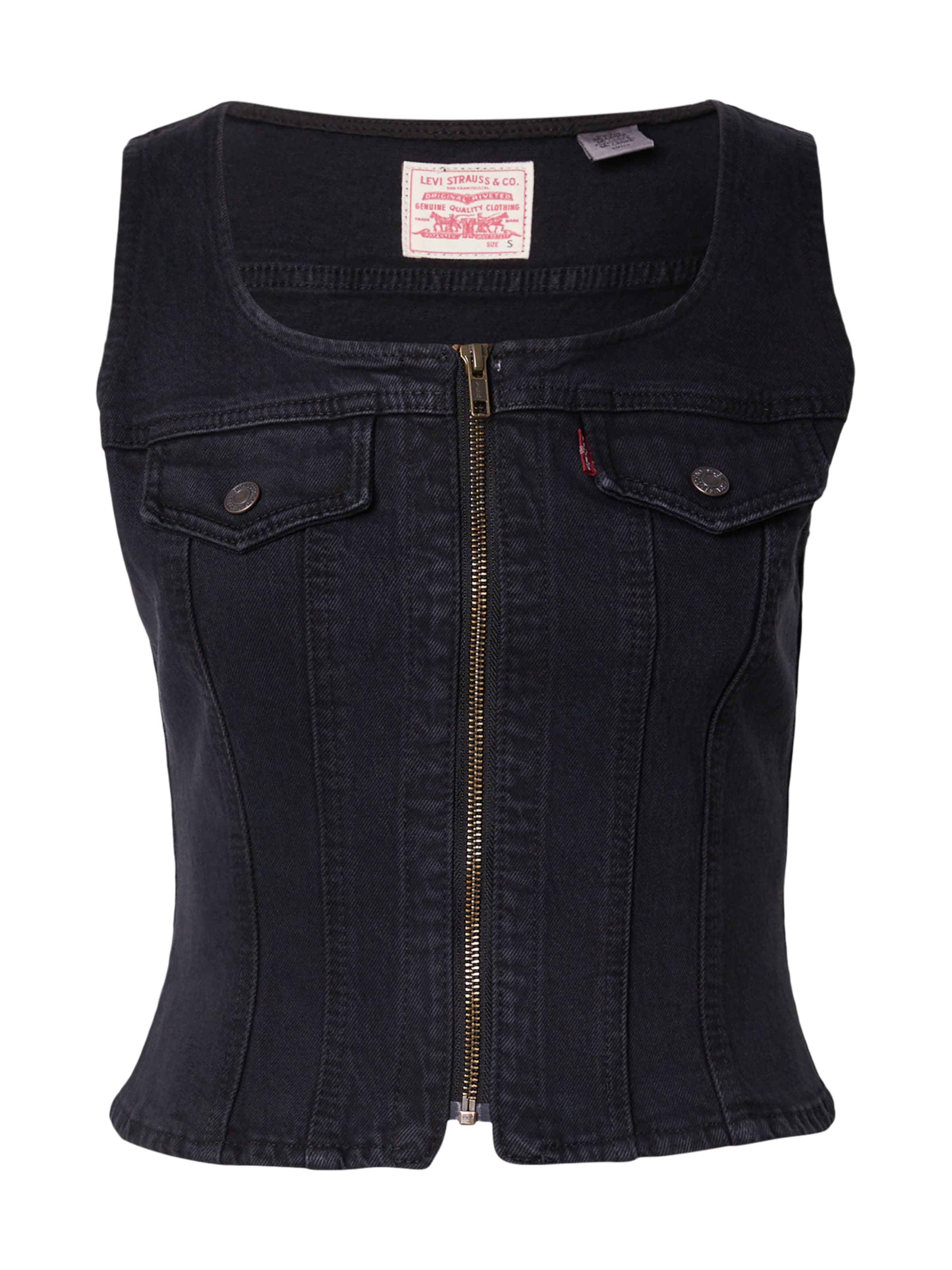 LEVI'S ® - Colete 'VINTAGE' em azul: frente