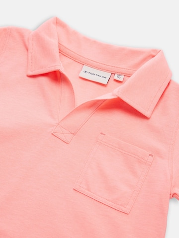 TOM TAILOR Poloshirt in Pink
