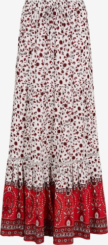 Jupe ' ' Apricot en blanc : devant