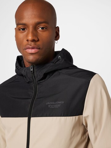 JACK & JONES Between-Season Jacket 'ESEAM' in Beige