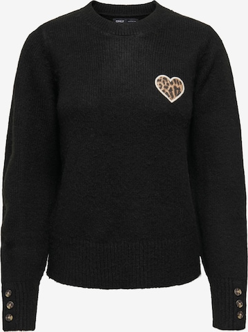 ONLY - Jersey 'LAUREN' en negro: frente