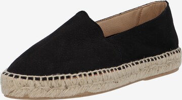 Bianco Espadrilles 'Dorris' in Schwarz: predná strana