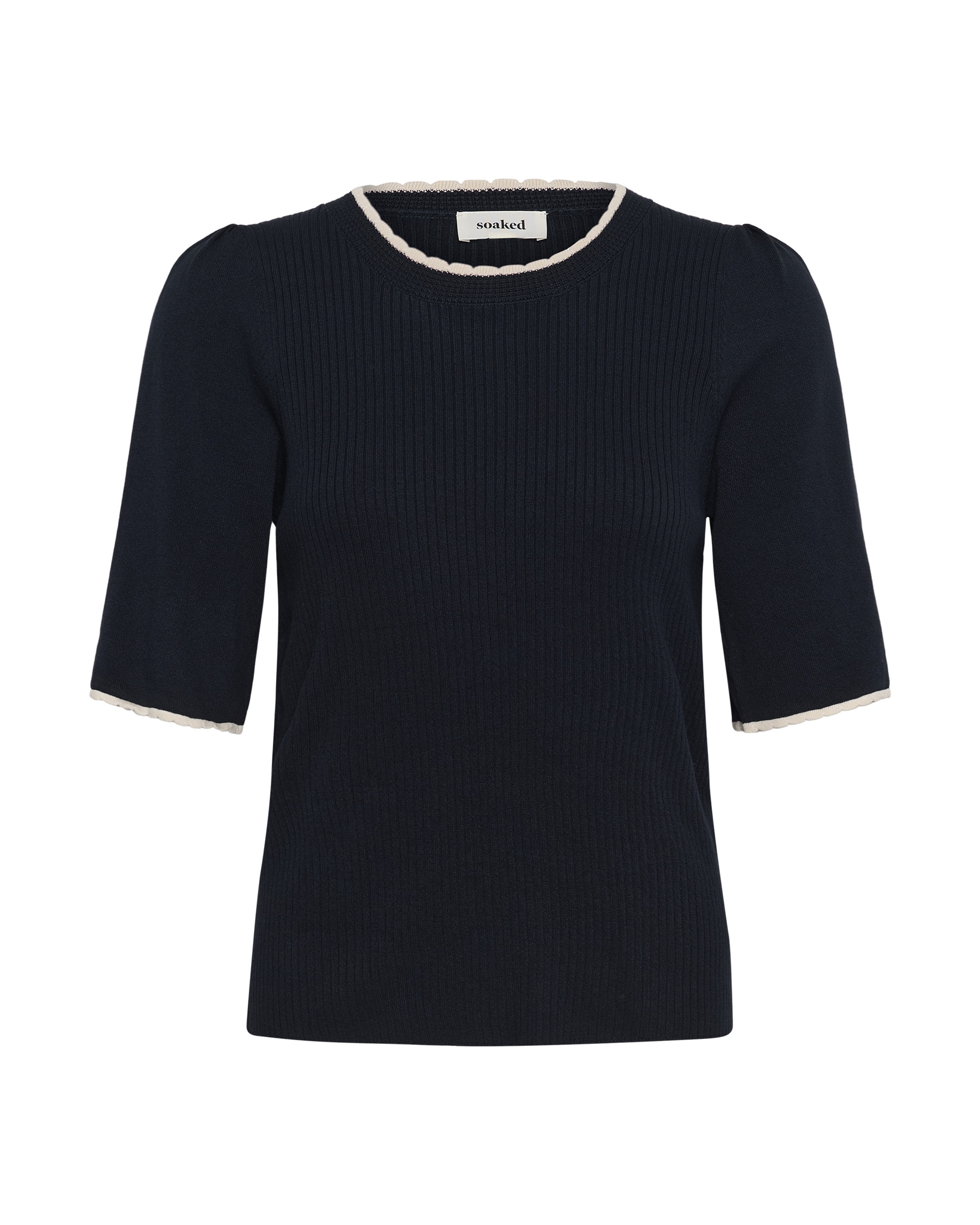 T-shirt 'Lysandra Adrianna ' SOAKED IN LUXURY en bleu : devant
