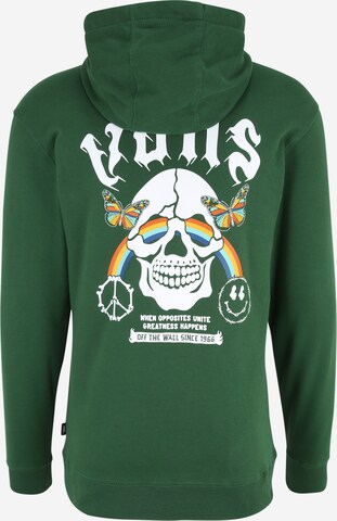 VANS - Sweatshirt 'OPPOSITE UNITE' em verde