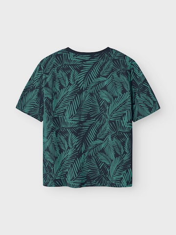 NAME IT Shirt 'NKMJIVAN' in Groen