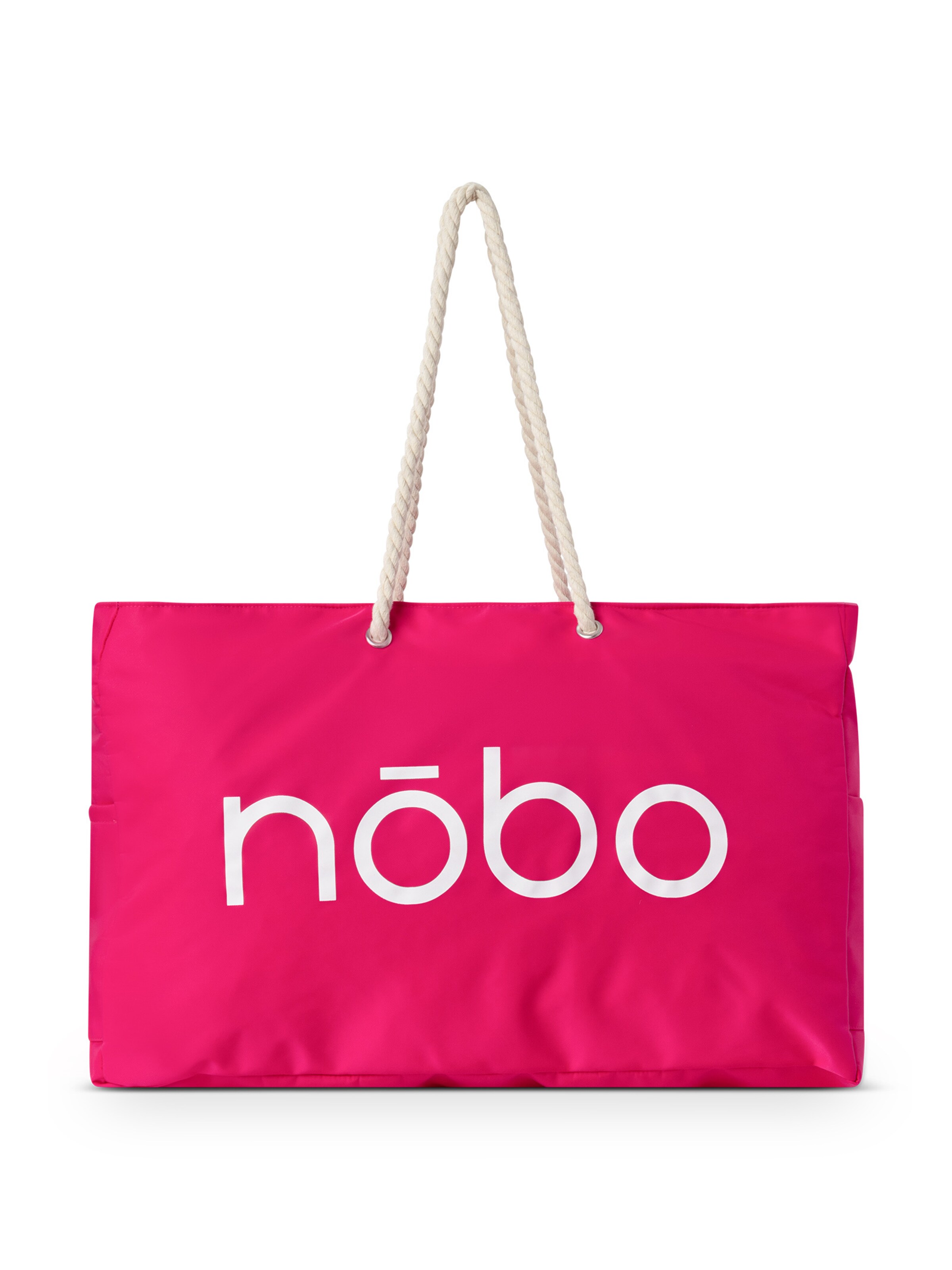 NOBO Beach bag 'DREAM' in Pink: front