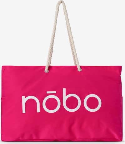 NOBO Strandtasche 'DREAM' in pink / weiß, Produktansicht