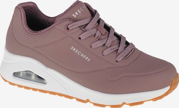 Chaussure à lacets 'Skechers Uno-Stand on Air' SKECHERS en rose : devant